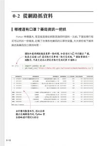施威銘《跨領域學 Python：資料科學基礎養成》旗標