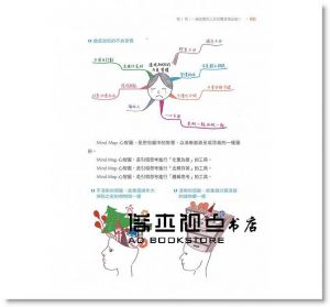 胡雅茹《心智圖筆記術：將腦中智慧以清晰的脈絡呈現圖像化思維（加碼贈送「心智圖練習簿」）》晨星