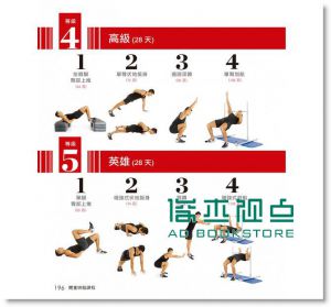 28天徒手體重訓練，5大循環健身課程 [旗標]
