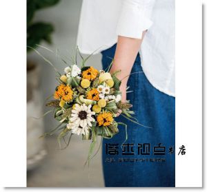 Kristen《綠色穀倉．最多人想學的24堂乾燥花設計課》噴泉文化館