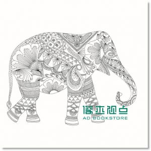 现货 米莉瑪洛塔《忘憂森林英國威爾斯大自然療癒著色畫[赠彩铅]