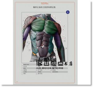 烏迪斯‧薩林斯, 山迪斯‧康德拉茲《藝用3D人體解剖書：認識人體結構與造型》大家