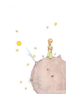 安東尼．聖修伯里《小王子【珍藏獨家夜光版】(新裝版)》愛米粒